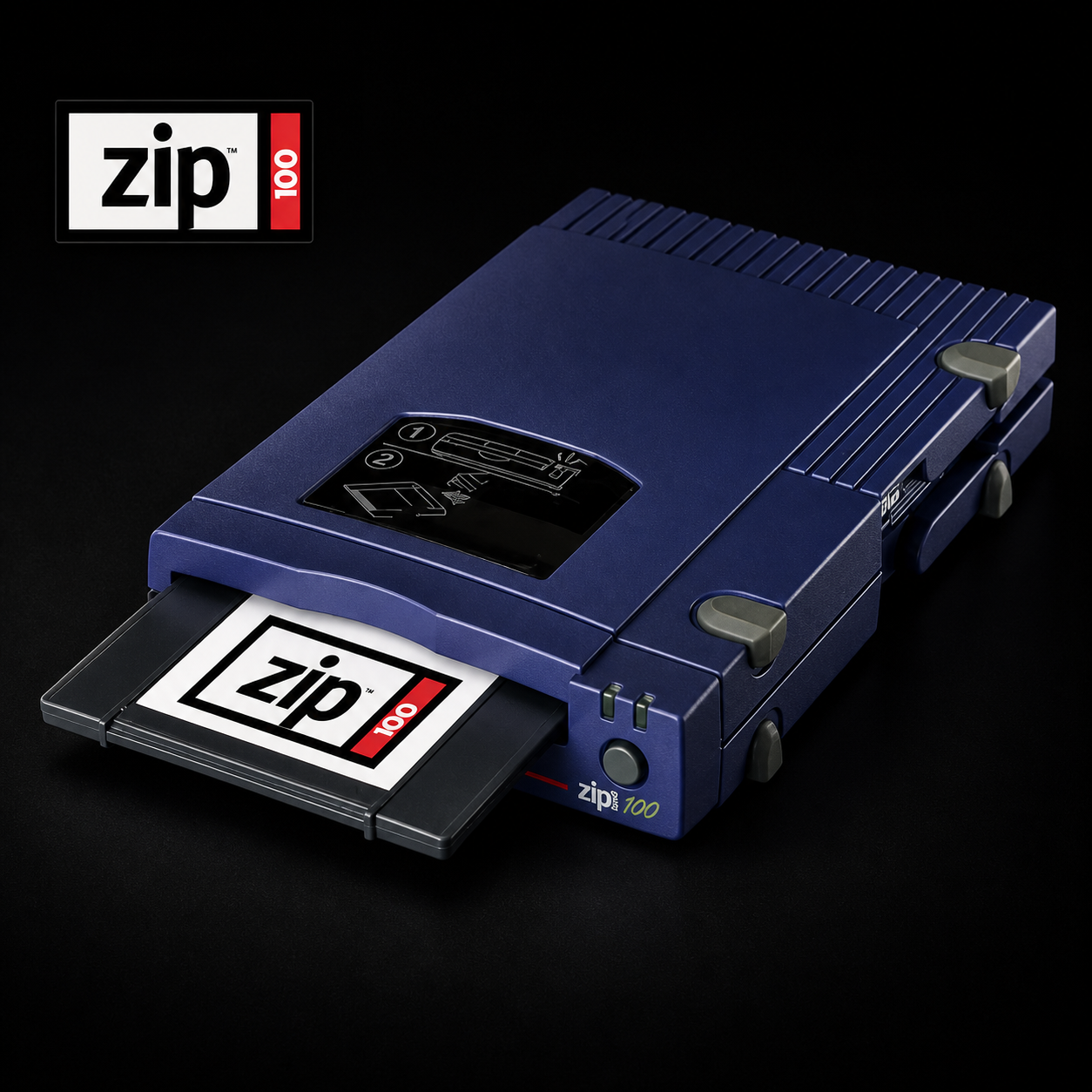 Iomega Zip Drive with removable Zip disk