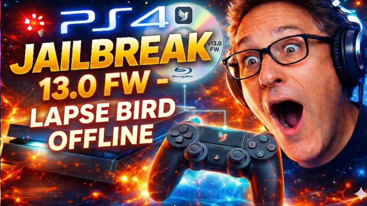 PS4 offline Blu-ray exploit thumbnail by MediaBoxEnt.
